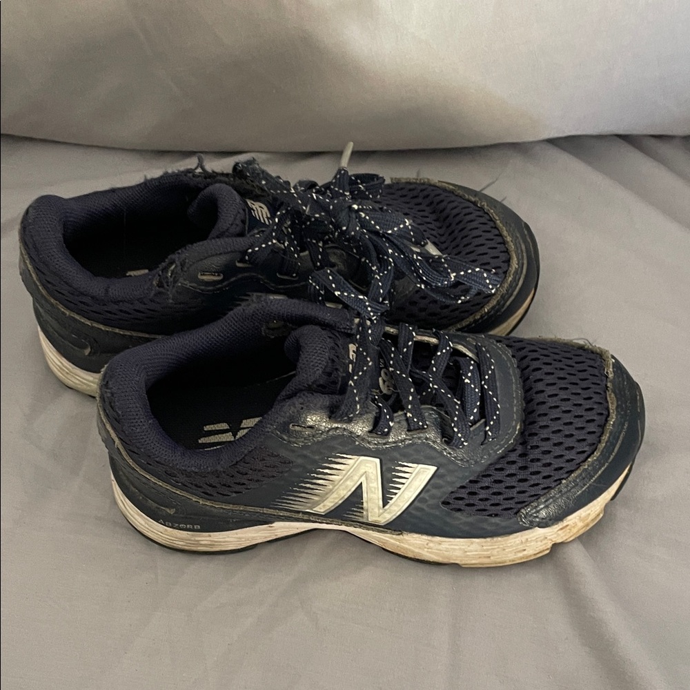 New Balance Kids Navy Sneakers